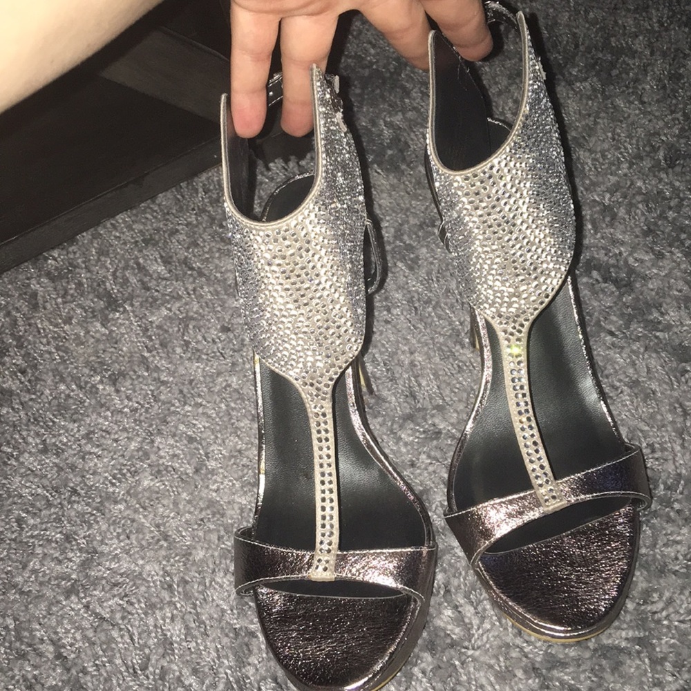Rhinestone heels